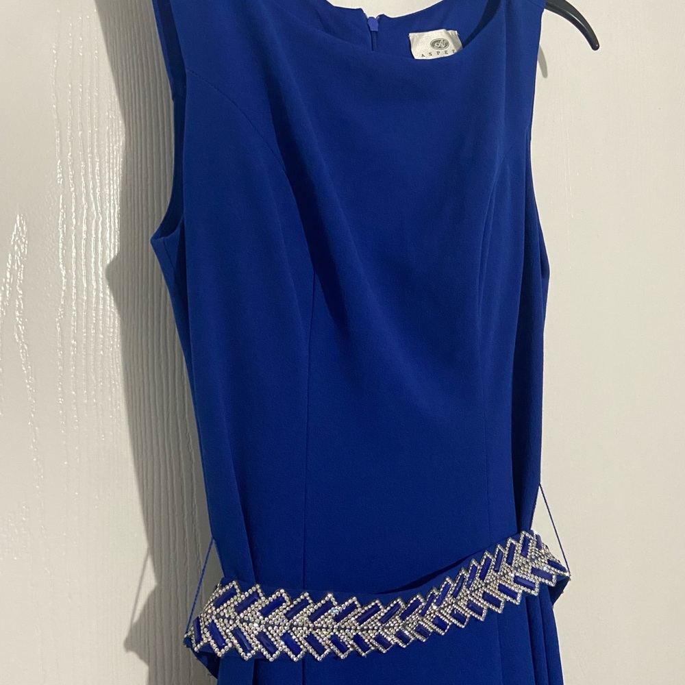 Aspeed Navy Blue Formal Dress